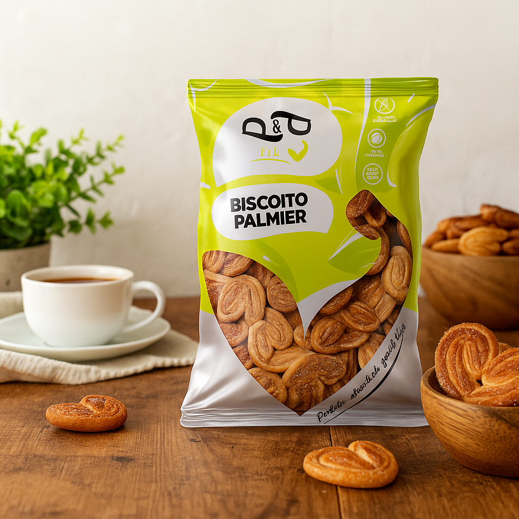 Biscoito Amanteigado Palmier P&P