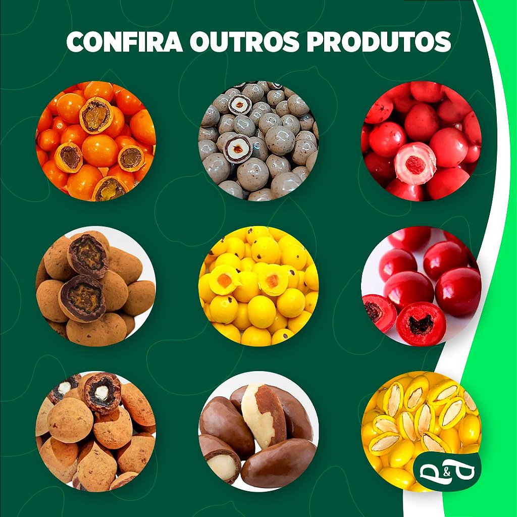 Cashew Dragee with 70% Chocolate – P&P