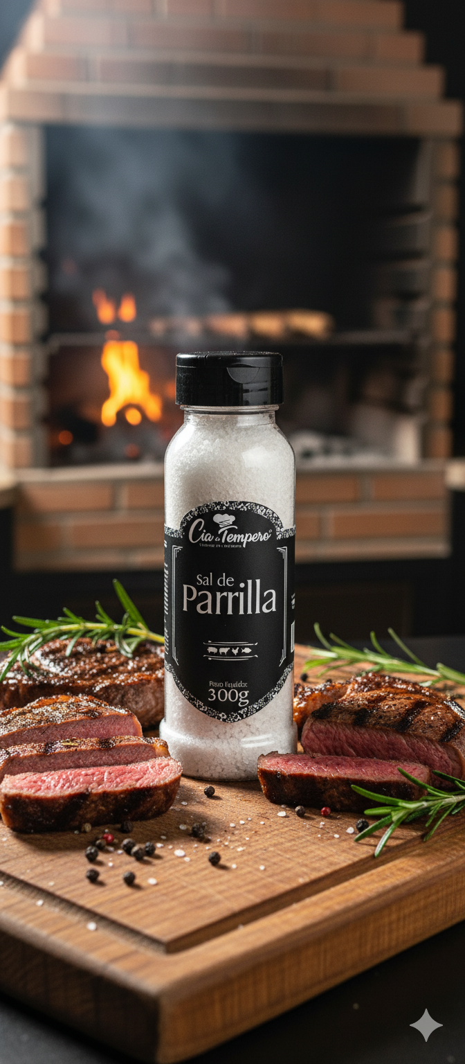 Sal De Parrilla 300G CIA DO TEMPERO