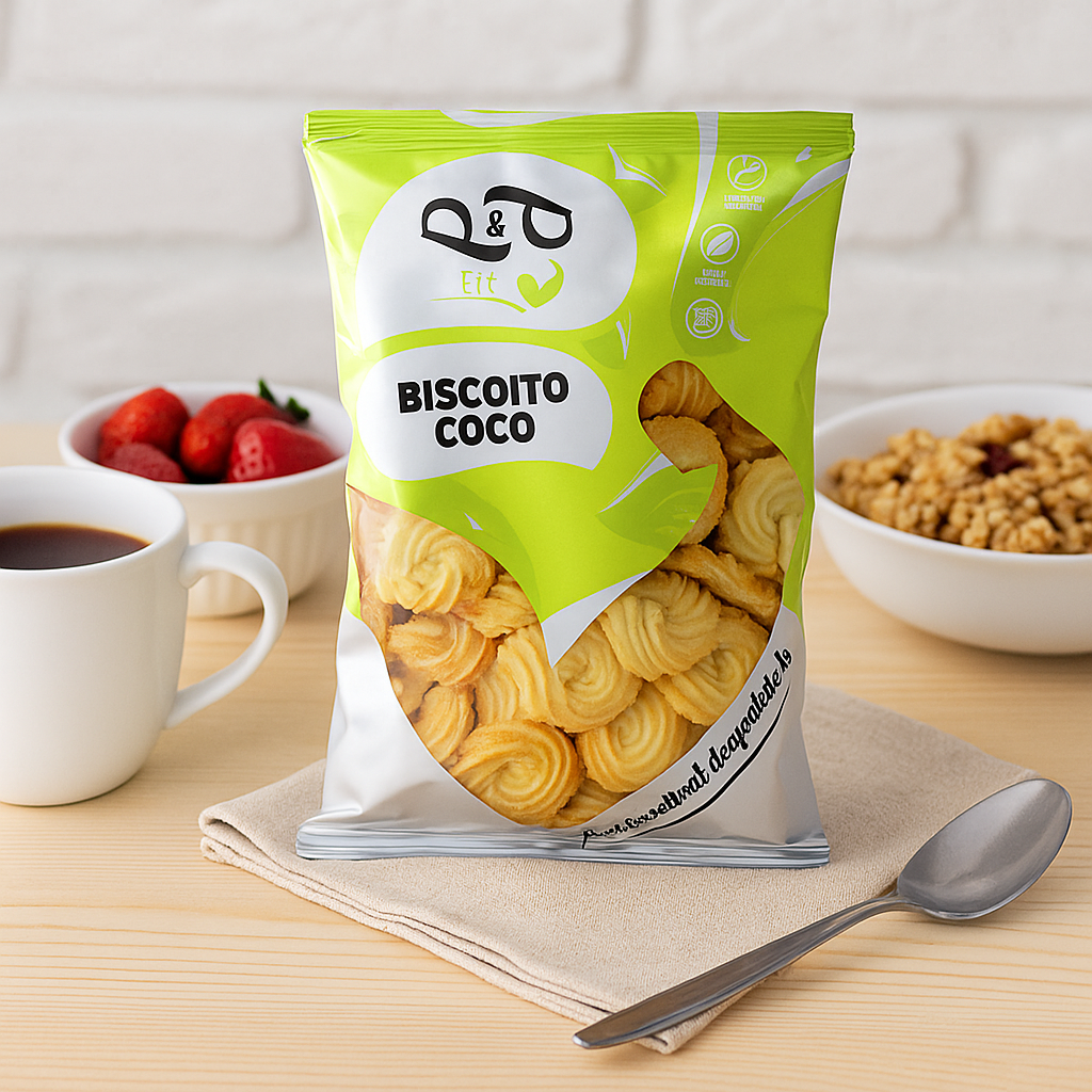 Biscoito Amanteigado Coco P&P