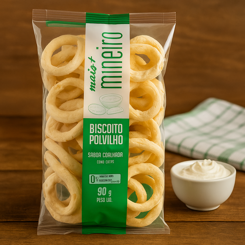 Biscoito de Polvilho Coalhada Mais Mineiro 