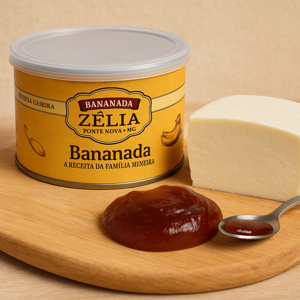 Bananada Cremosa Zélia Lata