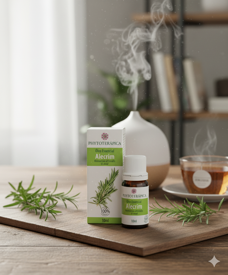 Óleo Essencial Alecrim 10Ml
