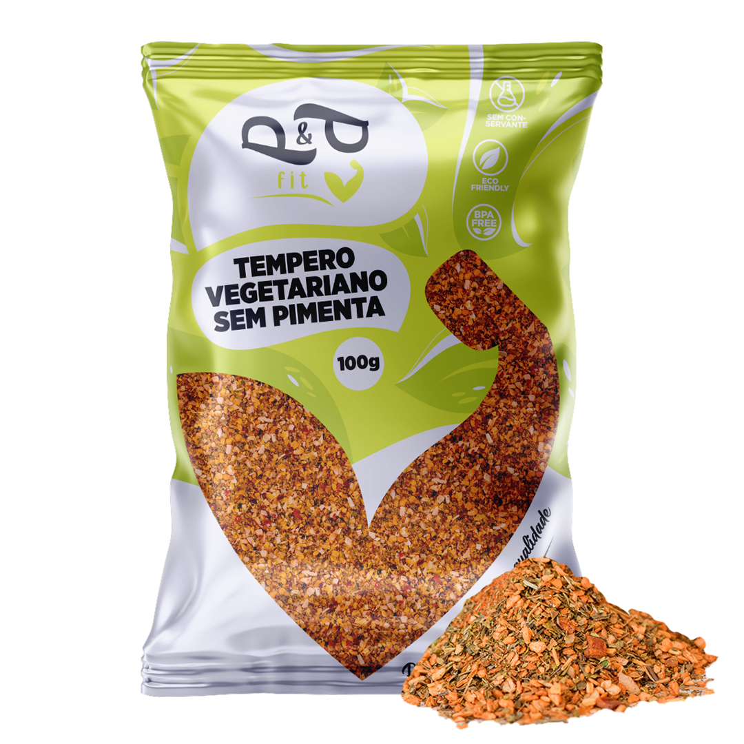 Tempero Vegetariano Sem Pimenta - - P&P
