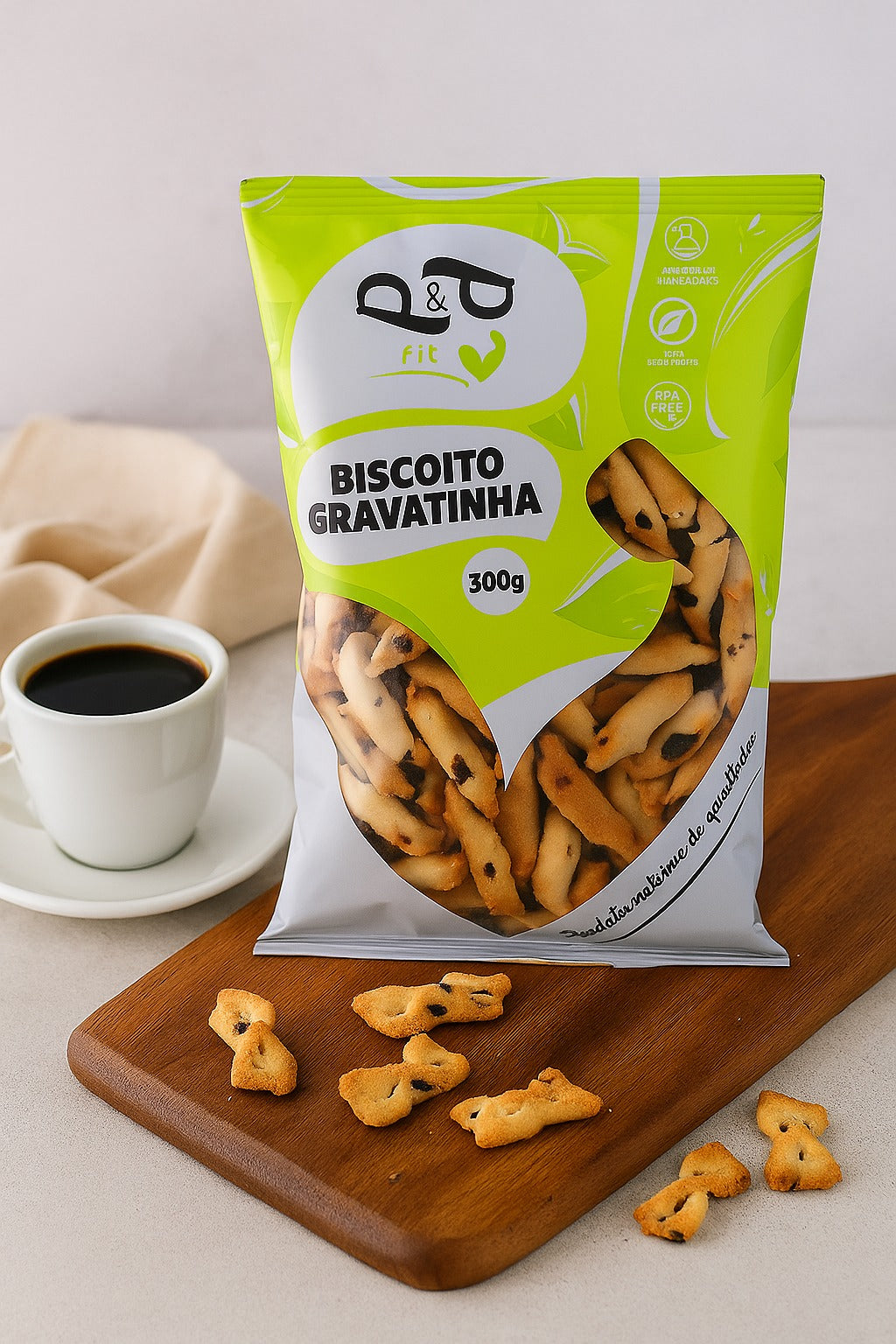 Biscoito Amanteigado Gravatinha P&P