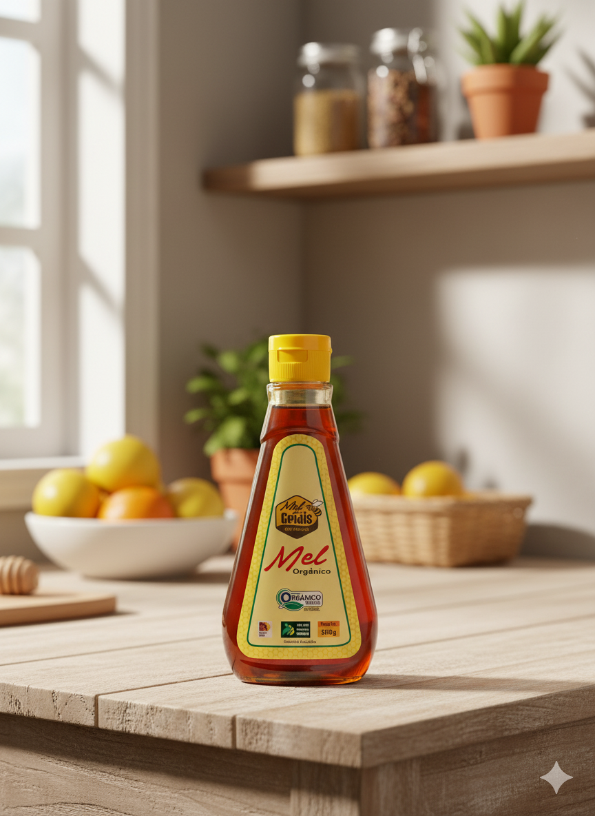 Mel Florada Silvestre Triangular 500G - MEL DAS GERAIS