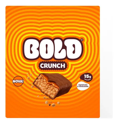 Barra de Proteína CRUNCH Unidade - Caramelo e Chocolate