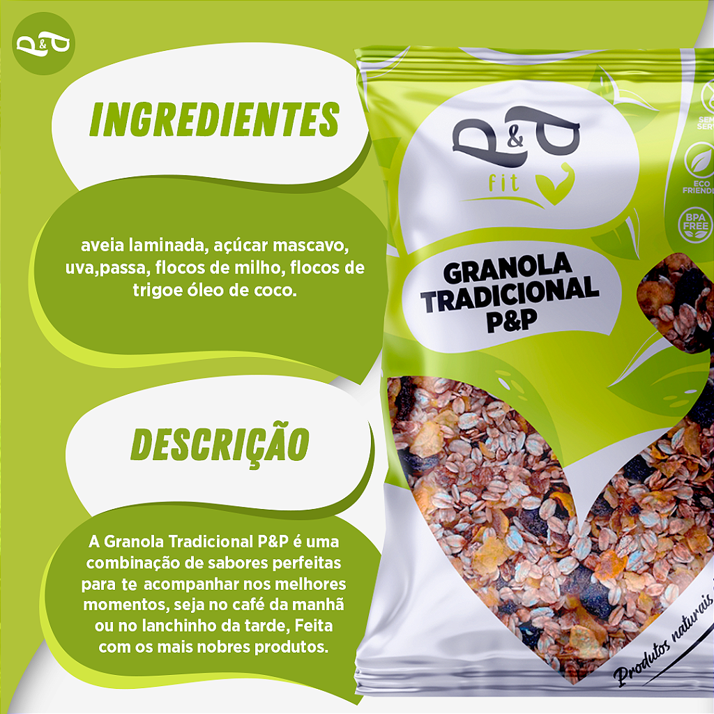 Traditional Granola – P&P