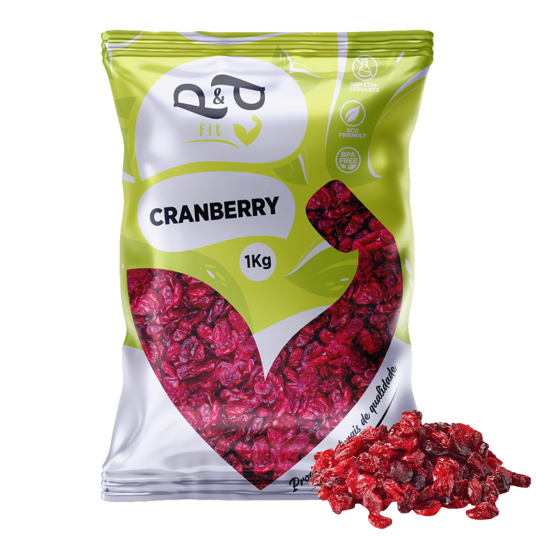 Cranberry Inteiro Desidratado - P&P