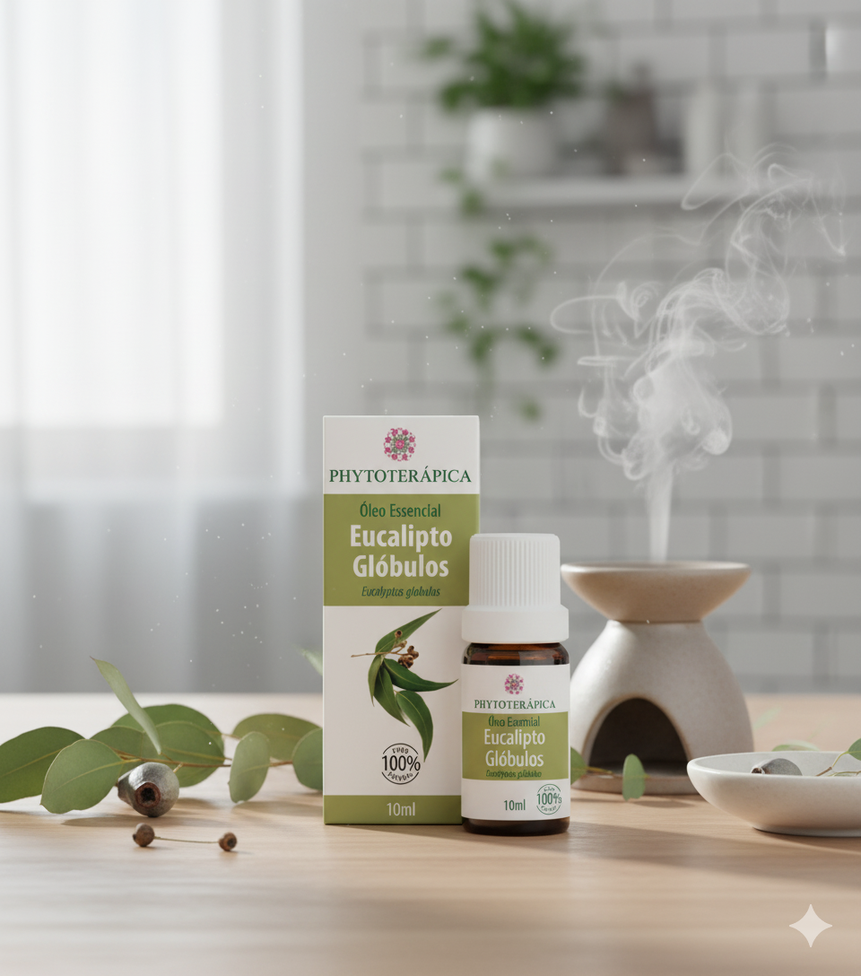 Óleo Essencial Eucalipto Glóbulos 10Ml