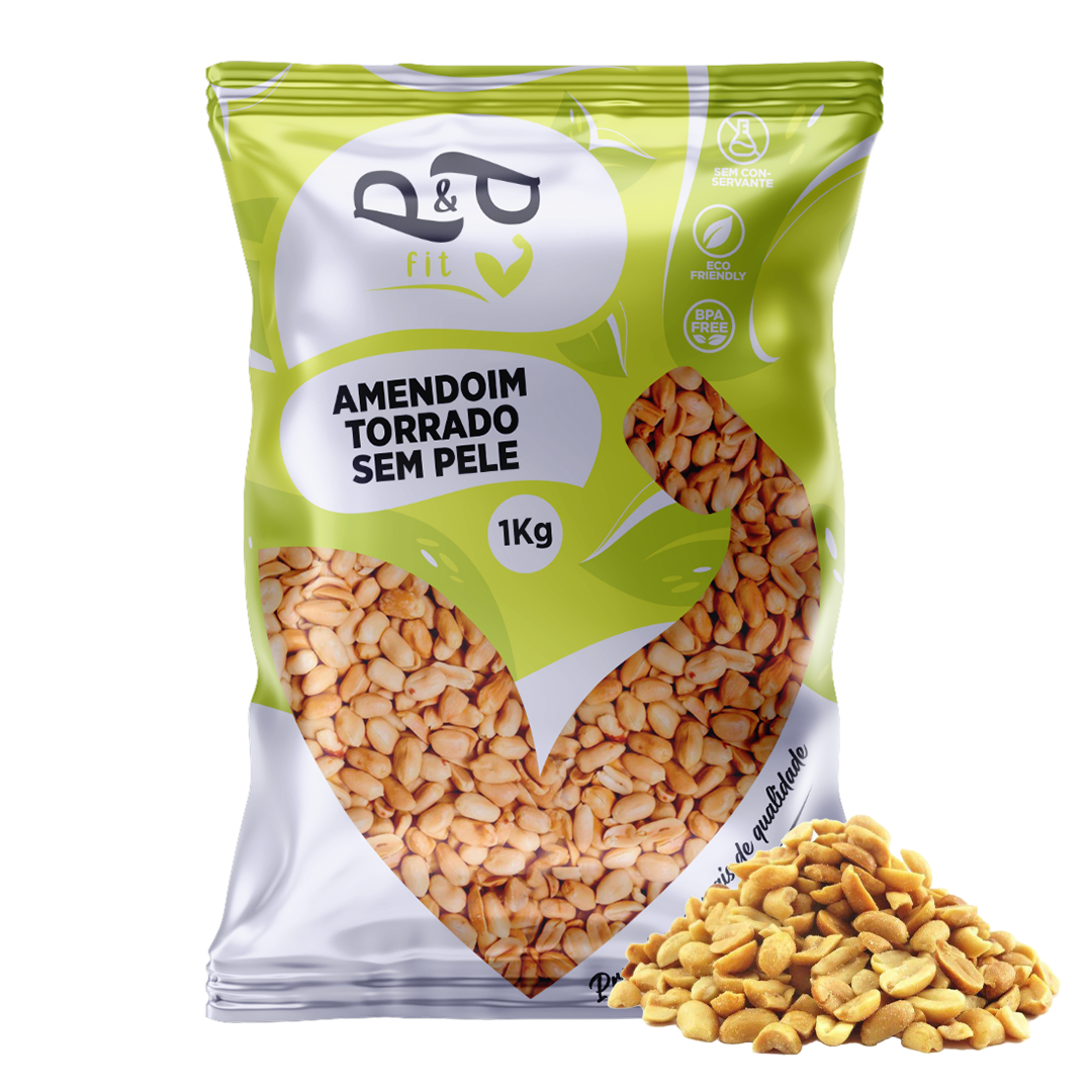 Amendoim Torrado Sem Sal - P&P