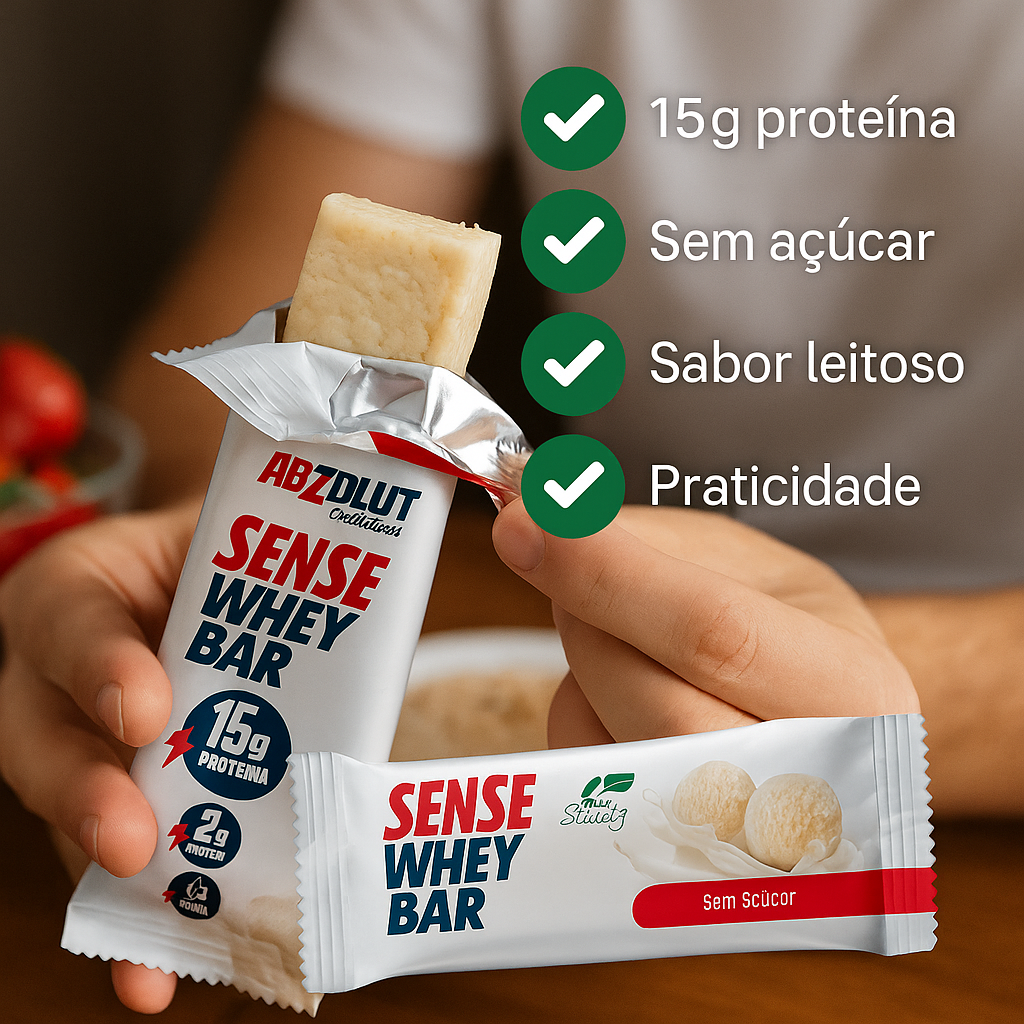 Barrinha de Proteína LEITINHO DSP 12un - ABSOLUT