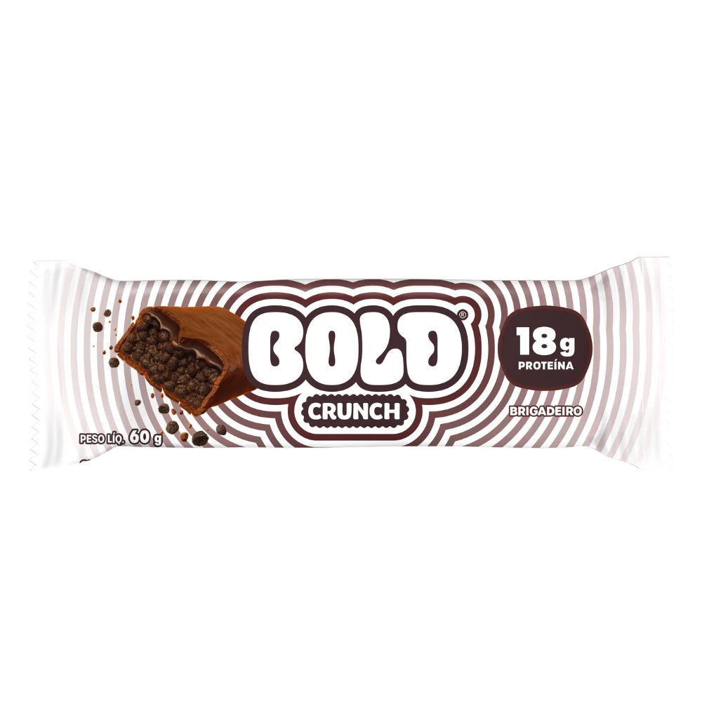 BOLD CRUNCH BRIGADEIRO Caixa 12un Proteína Cremosa