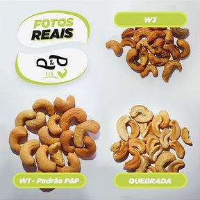 Whole Cashew Nuts W1 Unsalted – P&P