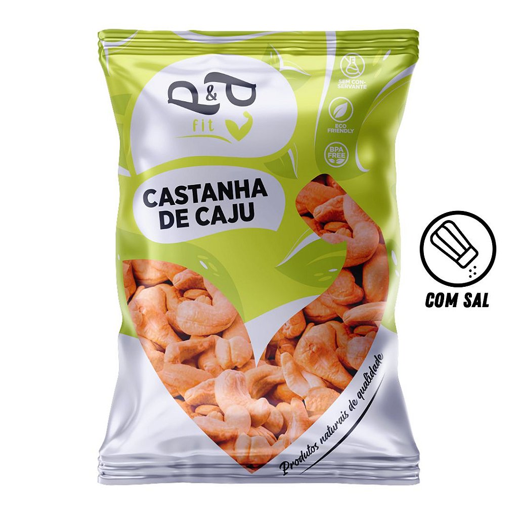Whole Cashew Nuts W1 Salted – P&P