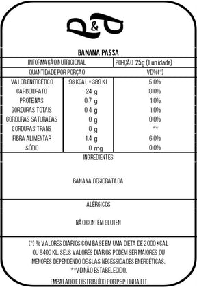 Dried Banana - P&P