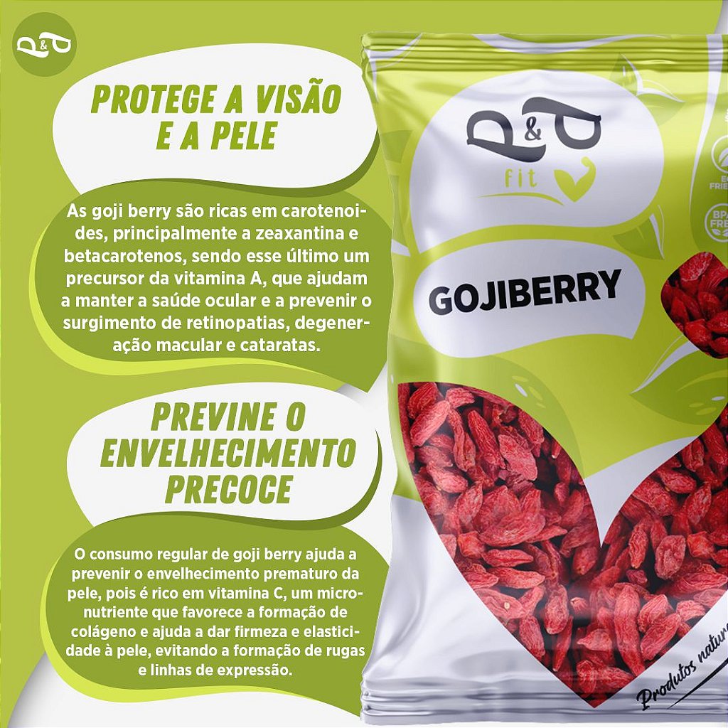 Dried Goji Berries - P&P