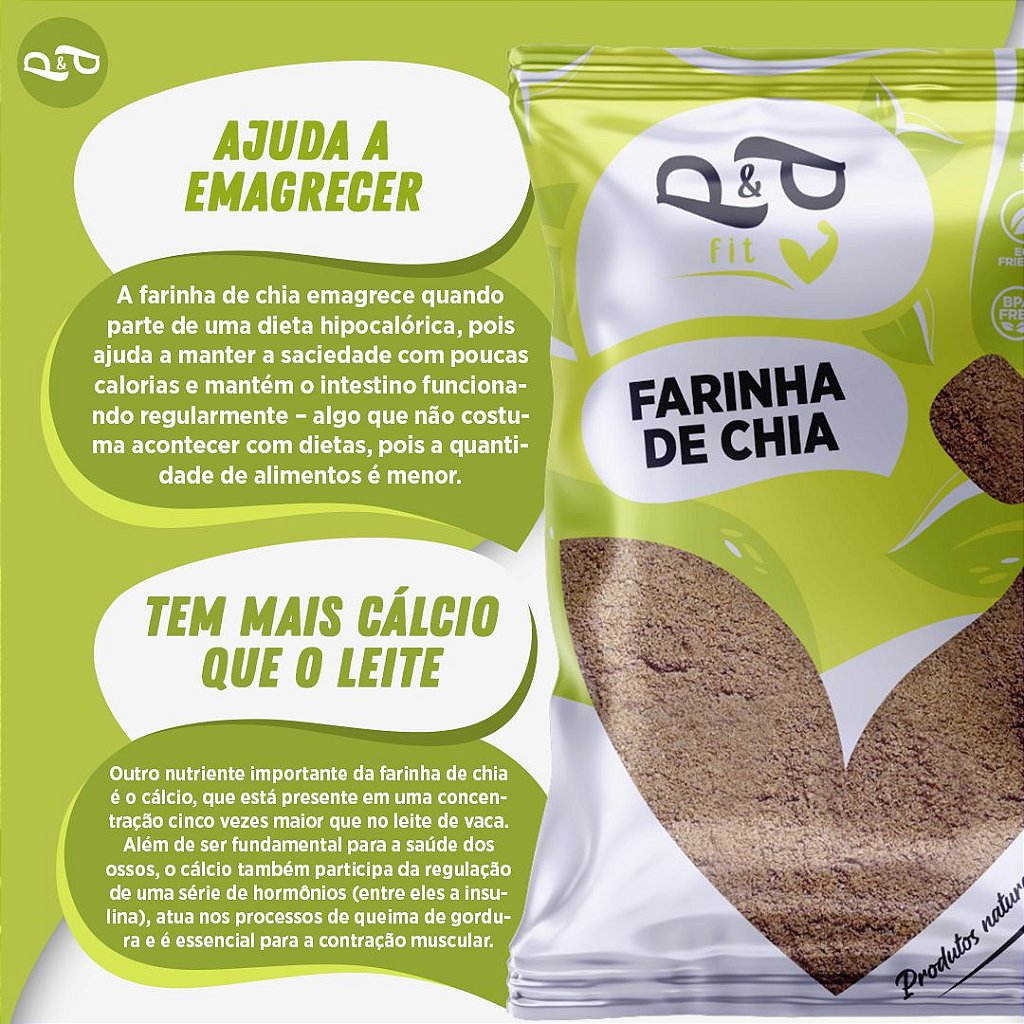 Chia Flour - P&P