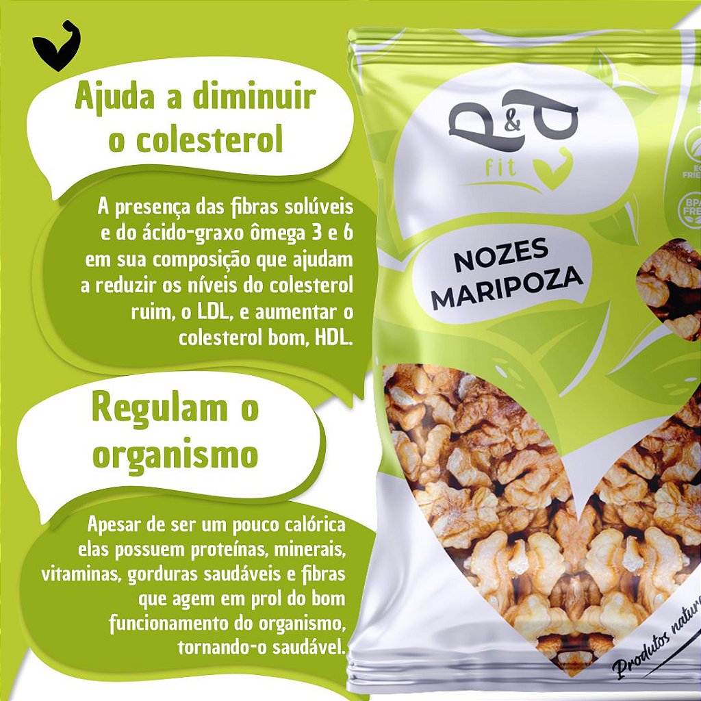 Whole Chilean Butterfly Walnuts - P&P