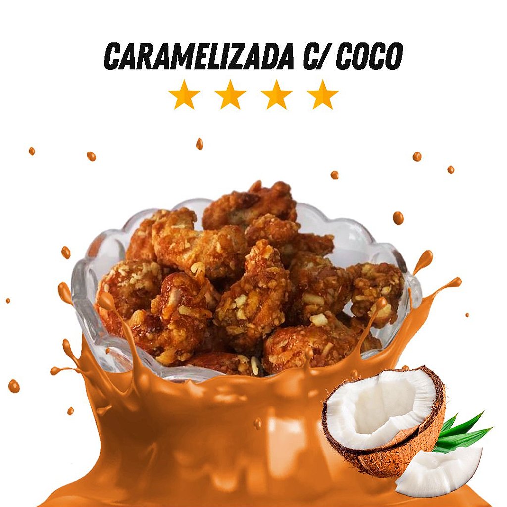 Caramelized Cashew Nuts with Coconut - P&P
