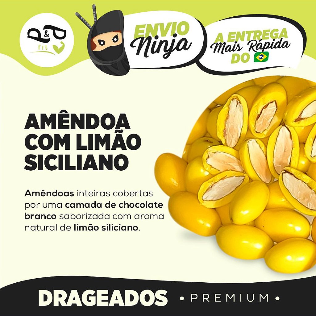 Almond with Sicilian Lemon Dragée - P&P