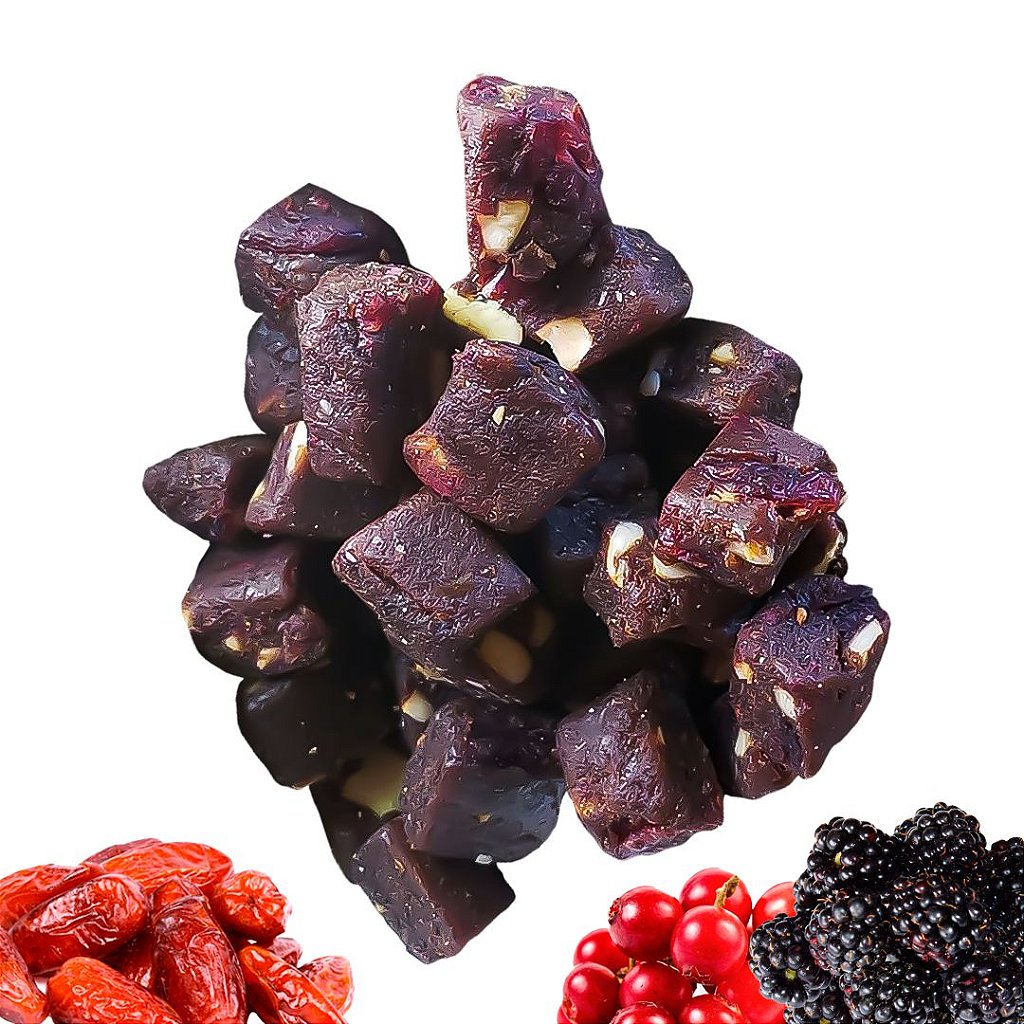 Fit Cube – Date, Blackberry & Cranberry – Sugar-Free, Gluten-Free