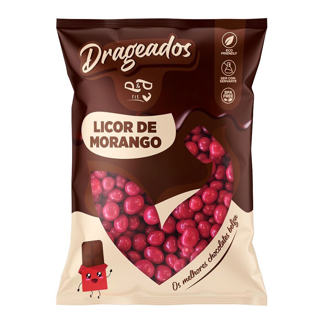 Strawberry Liqueur Chocolate Dragee – P&P
