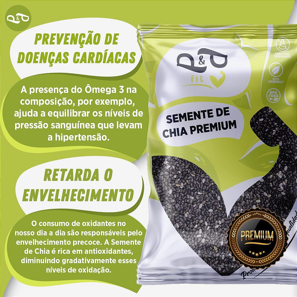 Premium Chia Seeds – P&P