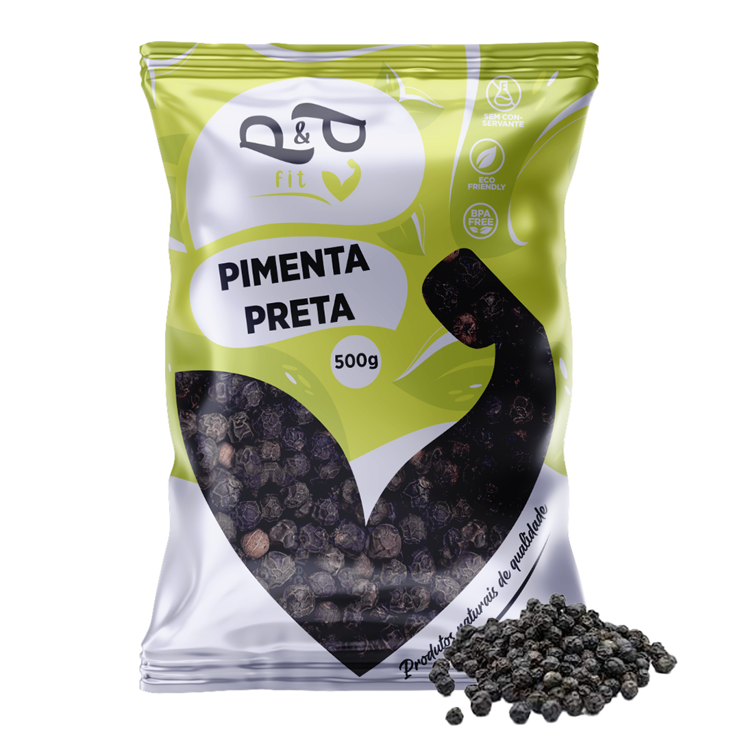 Pimenta do Reino Preta em Grãos  - P&P