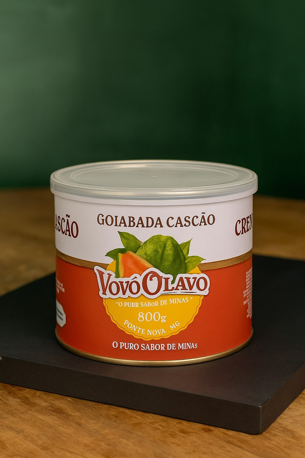 Goiabada Cascão Vovô Olavo  Lata Clássica e Cremosa | Sabor Raiz de Minas Gerais