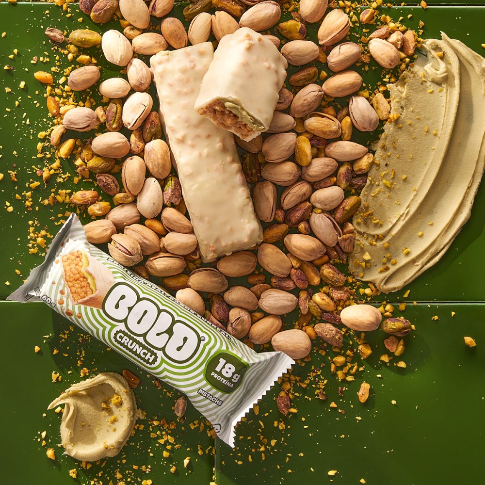 Barra de Proteína BOLD Crunch 12un PISTACHE 60G