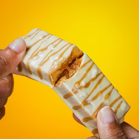 Barra de Proteína BOLD Banoffee Caixa 12un Proteína Cremosa e Saborosa