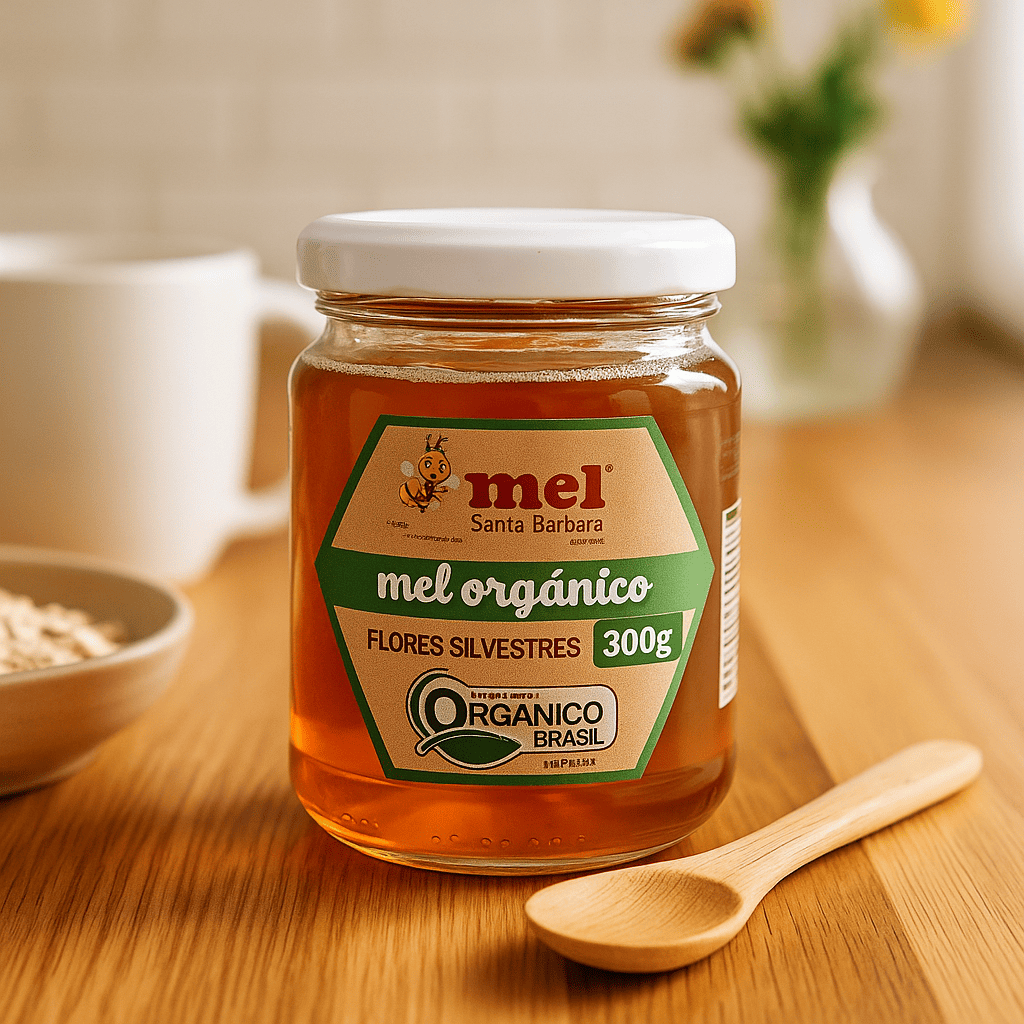 Mel Puro Silvestre Santa Bárbara | Vidro, 100% Natural e Artesanal