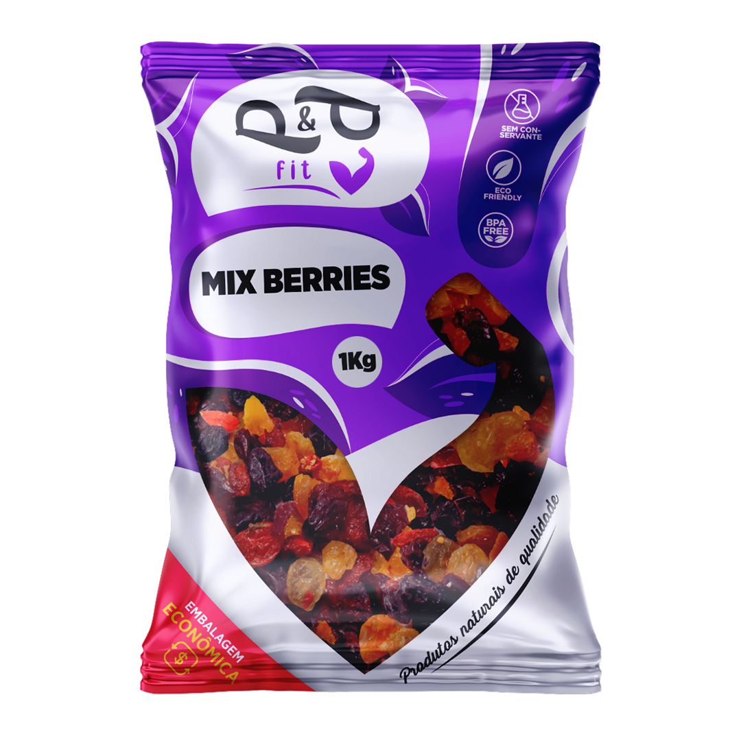 Mix P&P Berries - Cranberry GojiBerry GoldenBerry Uva