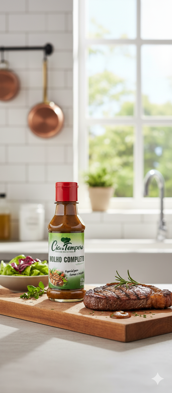 Molho Completo 180ML - CIA DO TEMPERO
