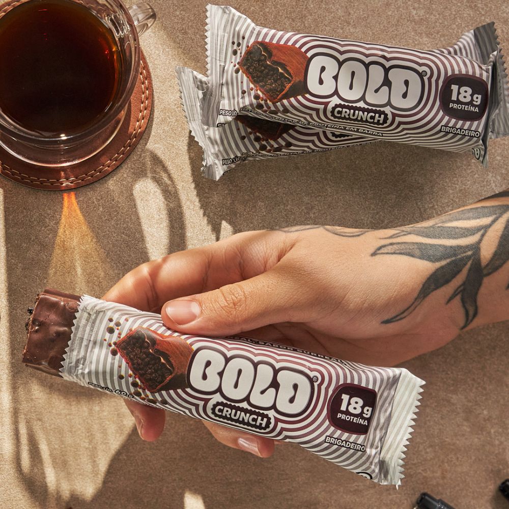 Barra de Proteína BOLD CRUNCH Unidade - BRIGADEIRO