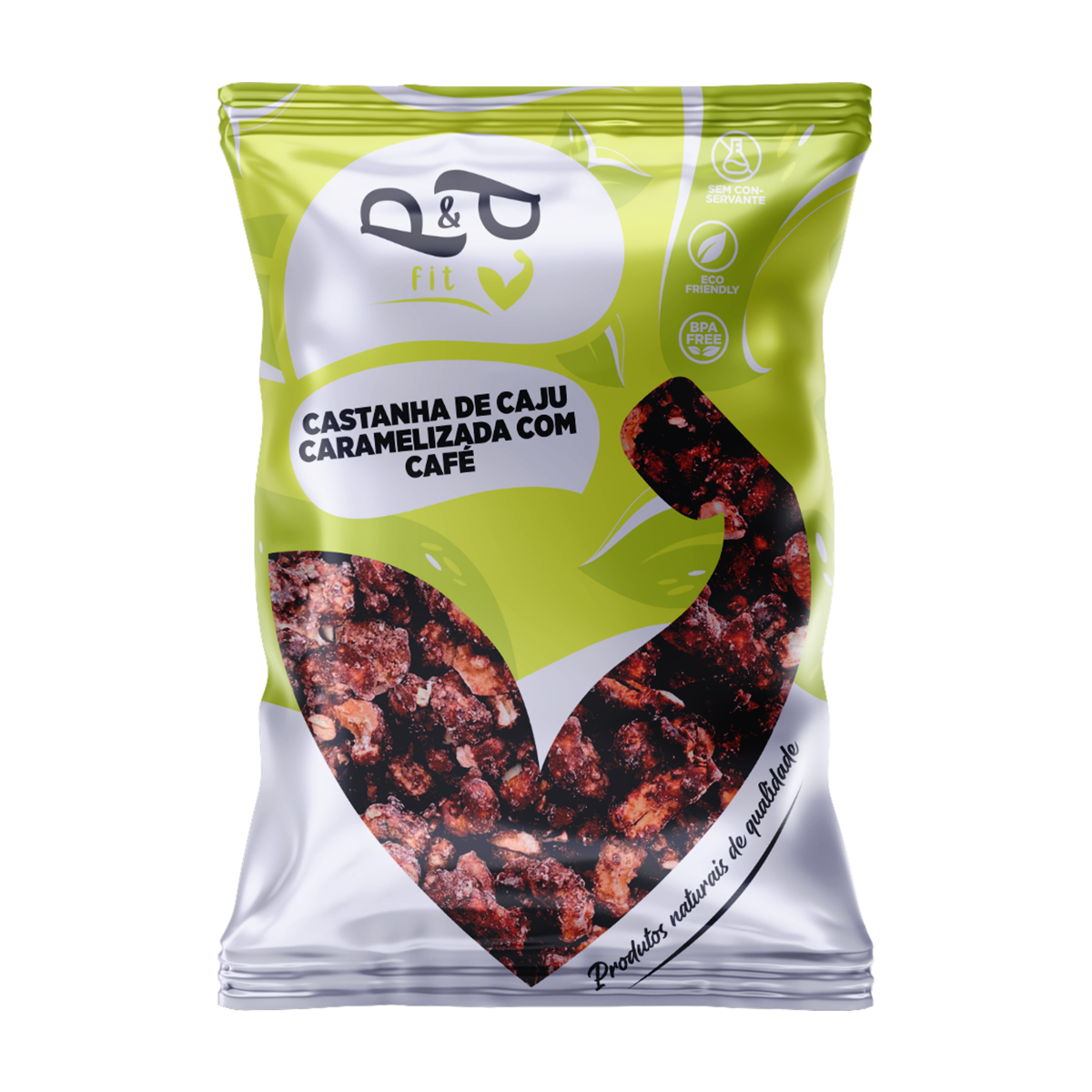 Castanha de Caju Caramelizada com Café Gourmet - P&P