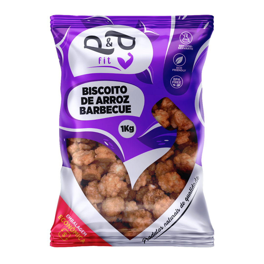 Biscoito de Arroz BBQ -