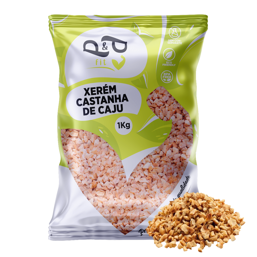 Xerém de Castanha de Caju Torrado Pedaço Grande - P&P