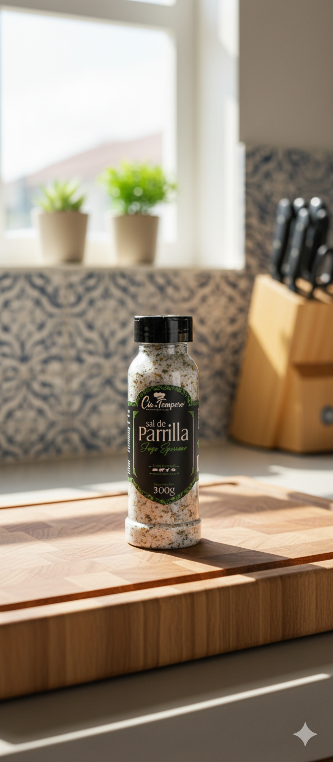 Sal De Parrilla Com Ervas Especiais 300G CIA DO TEMPERO