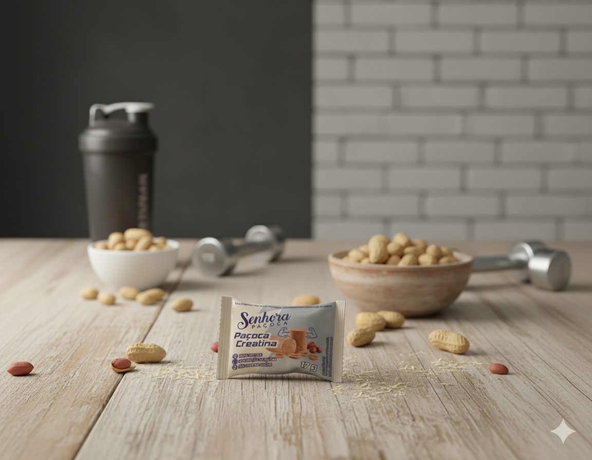 Paçoca C/ Creatina - Senhora