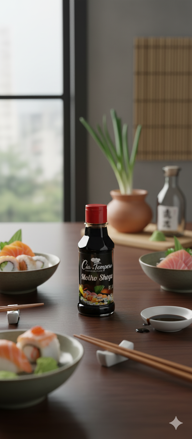 Molho Shoyu - CIA DO TEMPERO