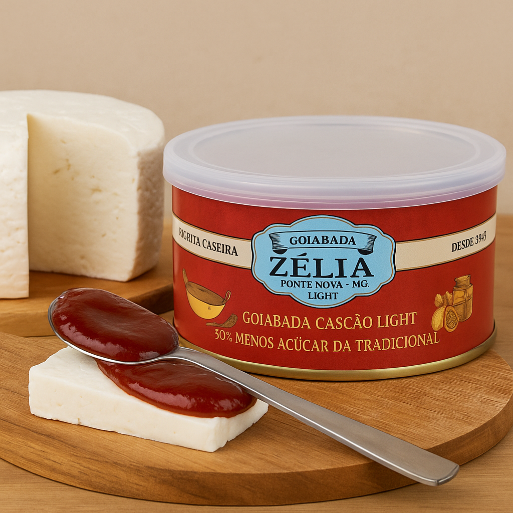 Goiabada Light Cascão Cremosa Zélia Lata
