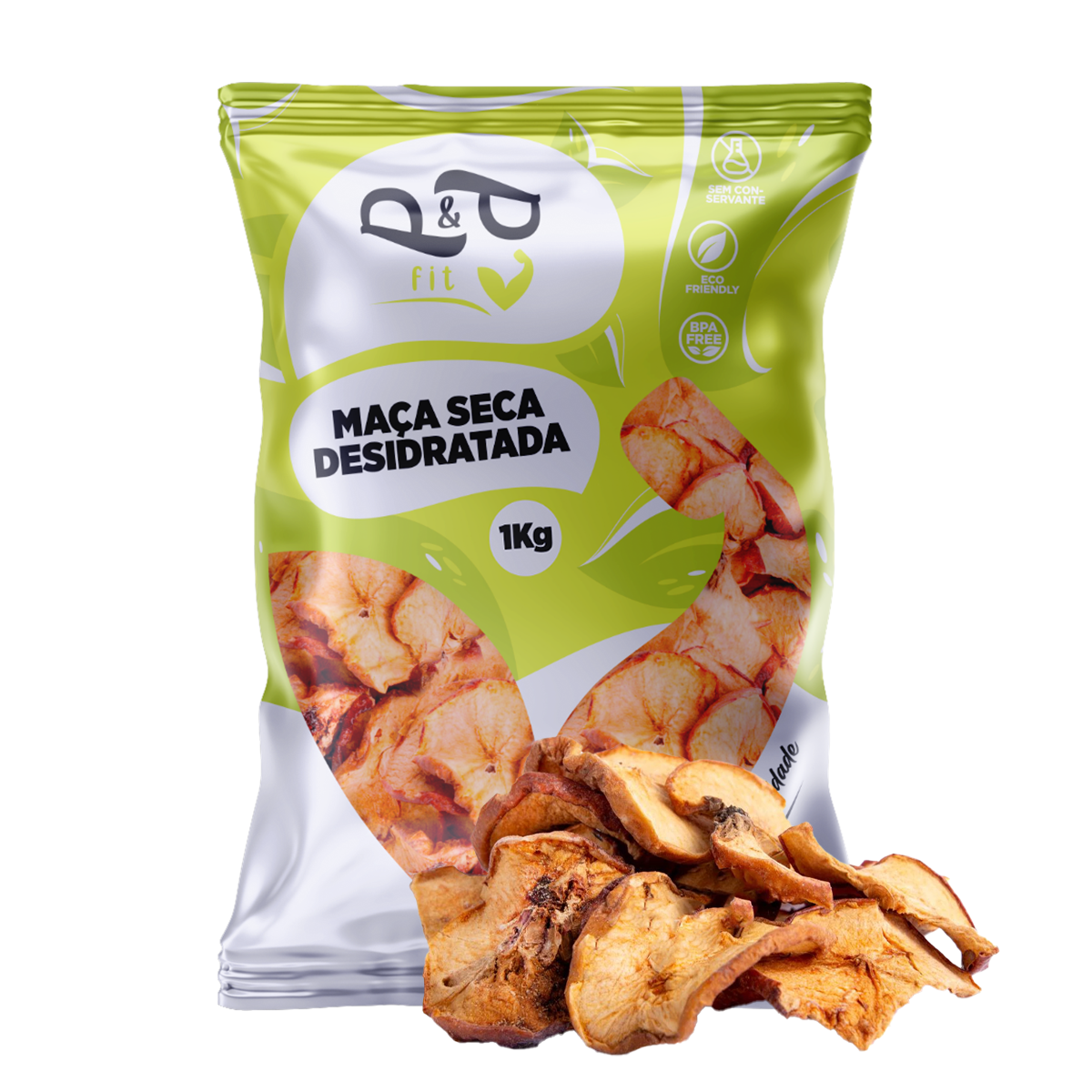 Maçã Seca Desidratada - P&P