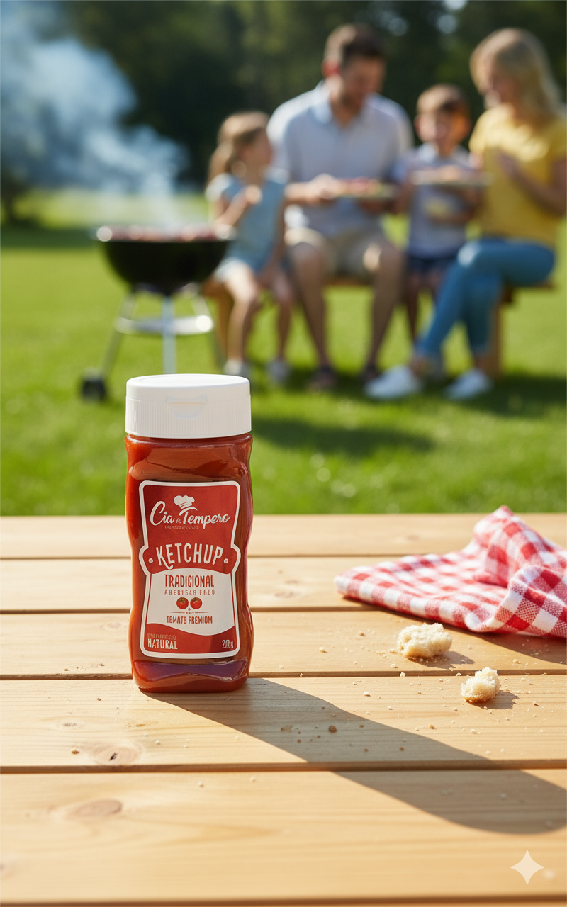 Ketchup 200ML CIA DO TEMPERO