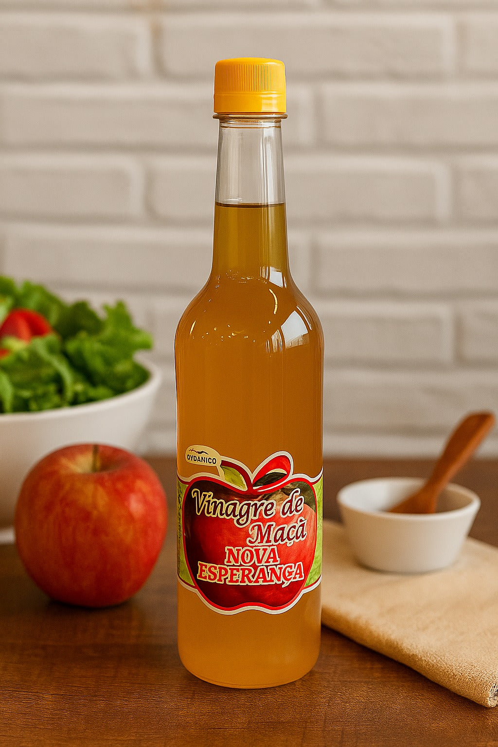 Vinagre de Maçã Orgânico 500ml - Nova Esperança