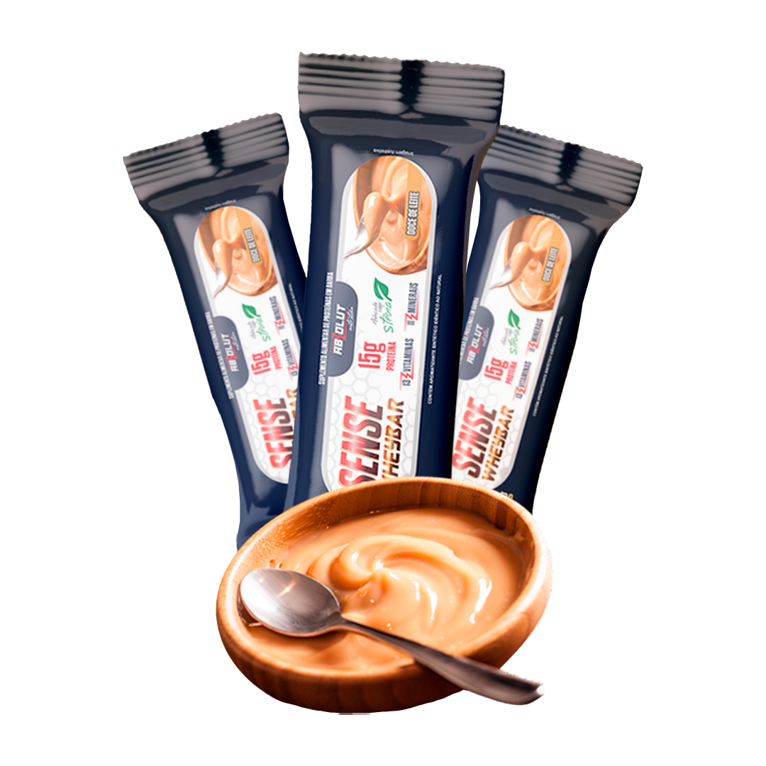 Barrinha de Proteína Sabor Doce de Leite DSP 12un - ABSOLUT