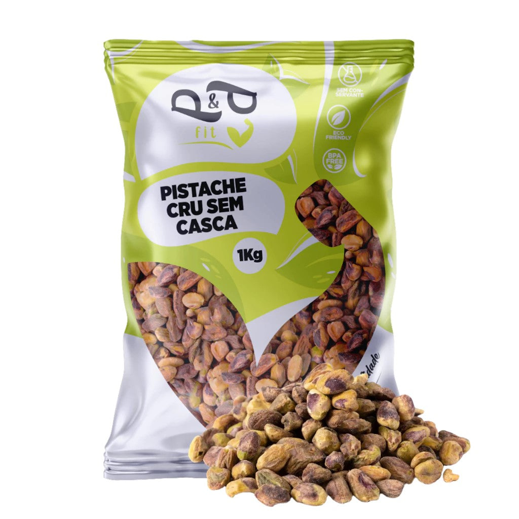 Raw Shelled and Unsalted Pistachios - P&P