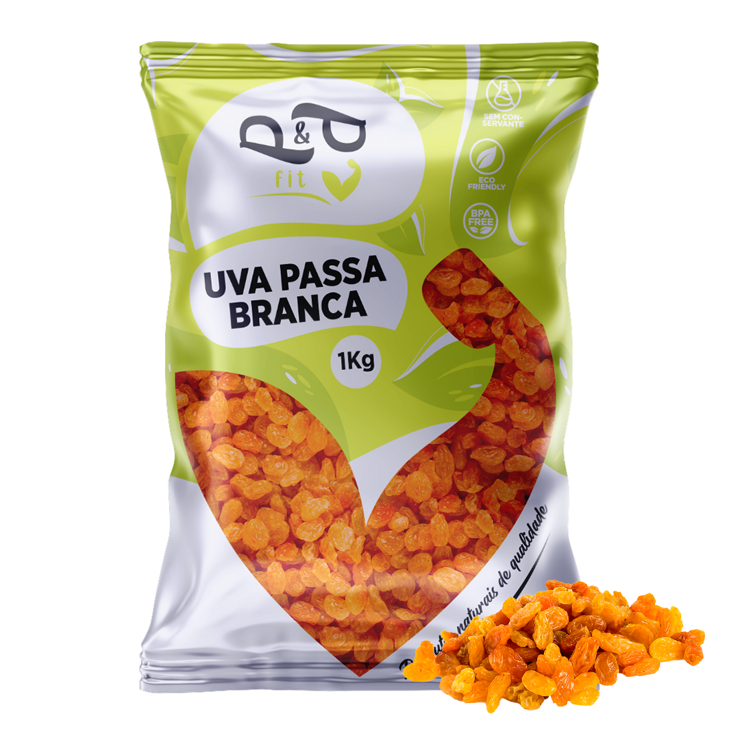 Uva Passa Branca Sem Semente - P&P