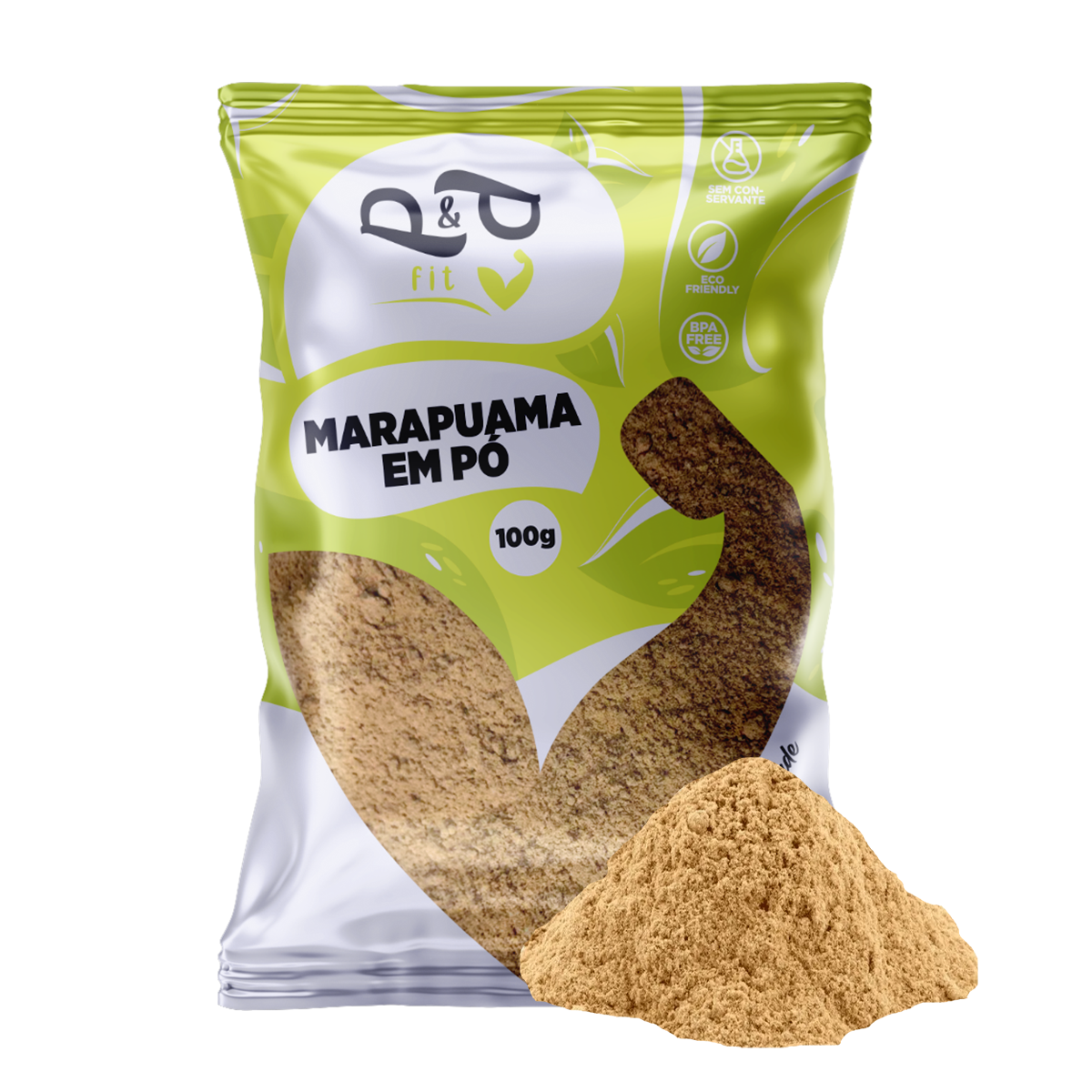 Marapuama Pó 100% - - P&P